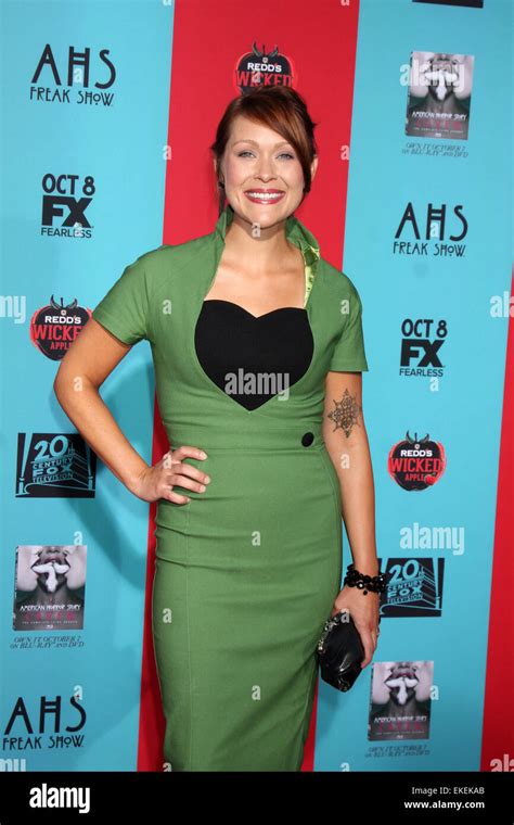 american horror story freak show premiere featuring amber nash where los angeles california