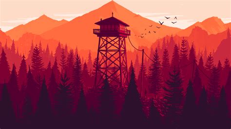Firewatch Tower Wallpapers Top Free Firewatch Tower Backgrounds