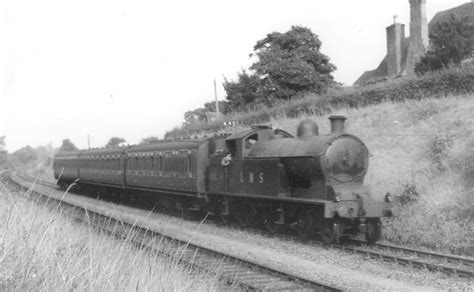 Offchurch Lineside Views Ex Lnwr P T No Is Seen At The Head Of A Three Coach Rugby