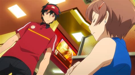 The Devil Is A Part Timer Episode 9 Review Rika The Drunk Old Man