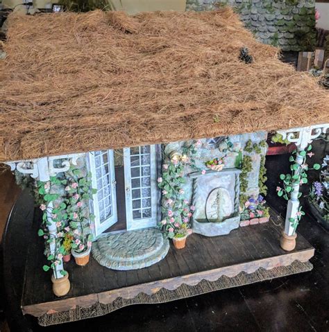 Miniature English Cottage Dollhouse Etsy