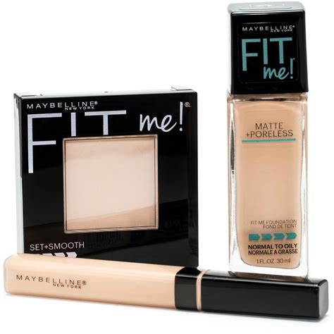 Maybelline Fit Me Matte Poreless Foundation Concealer Classic Ivory My XXX Hot Girl