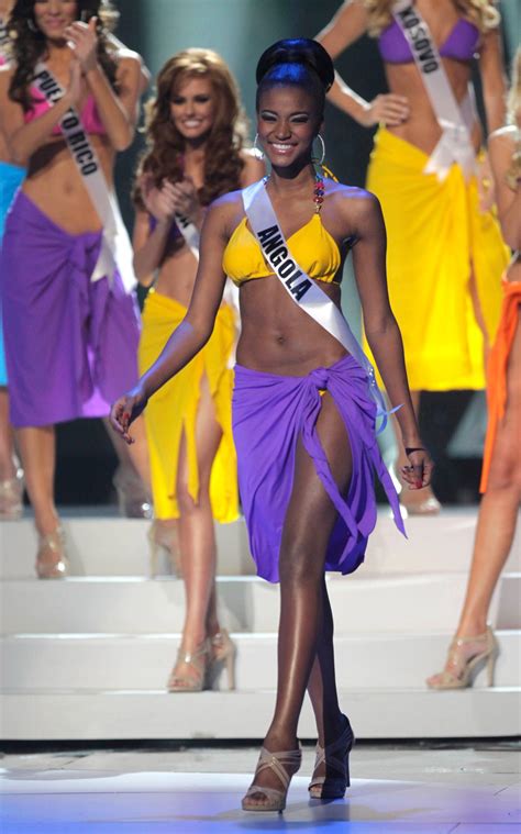 Leila Lopes Of Angola Crowned Miss Universe My Pretty Brown Fit