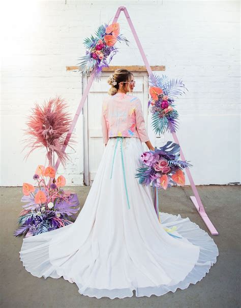 Iridescent Pastels Make This Whimsical Wedding Inspiration Pop