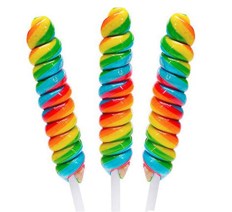 Unicorn Twist Pops Rainbow Candy Floss Land