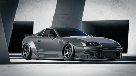 Artstation Toyota Supra Mk4 Rocket Bunny Resources