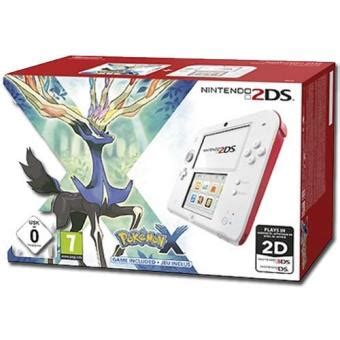 Black & turquoise handheld console, stylus, charger. Pack Nintendo 2DS Blanco y Rojo + juego Pokemon X - Videoconsola - Los mejores precios en Fnac.es