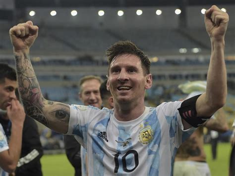 Copa America Lionel Messi Dedicates Title Triumph To Argentines Diego