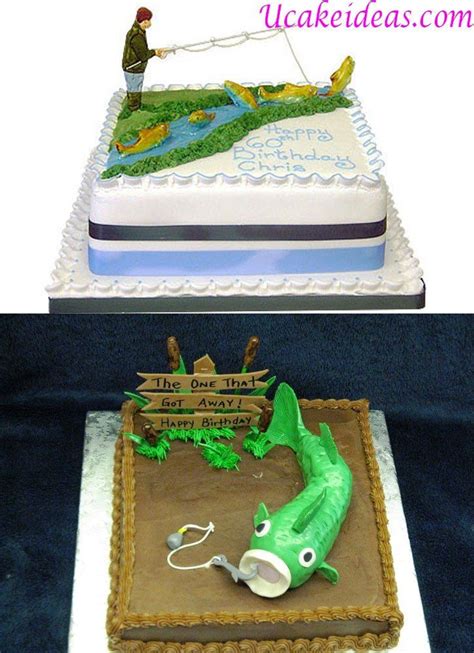 Fishing Birthday Cake Ideas For Men U Cake Ideas Fish Cake Birthday