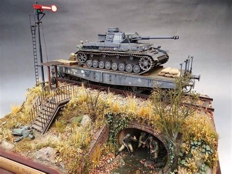 135 Diorama British Armoured Car Military Diorama Dio