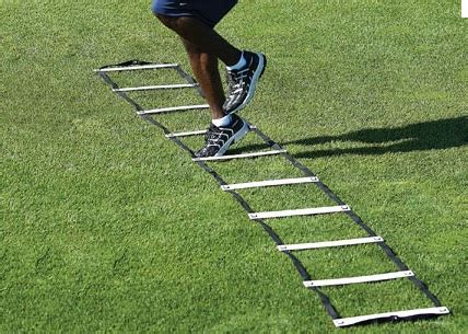 By doing ladder drills for soccer with a ball, you can work on your soccer moves in a. Soccer training: Speed ladder drills