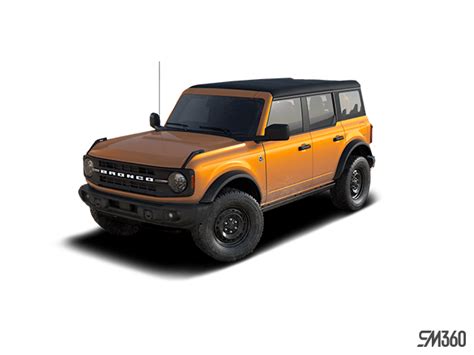 Morand Ford In Sainte Catherine The 2022 Ford Bronco 4 Doors Black