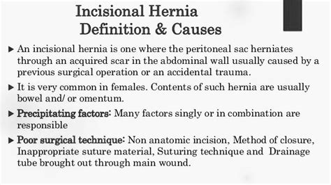 What Is Incisional Hernia Pt Master Guide