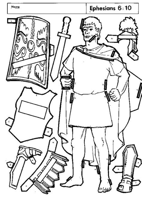 Armor god activity coloring pages the shoes page color your own. Roman Soldier Armor of God Coloring Page | Roman soldiers ...