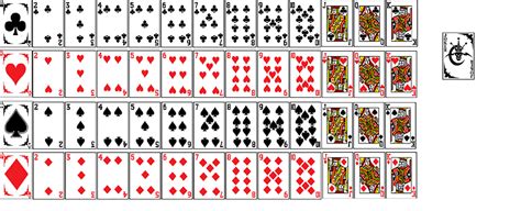 Deck Of Playing Cards Template