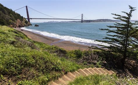 Kirby Cove Beach Is At The Base Of The Marin Headlands North Of The