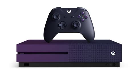Fortnite Battle Royale Purple Special Edition Xbox One S Console