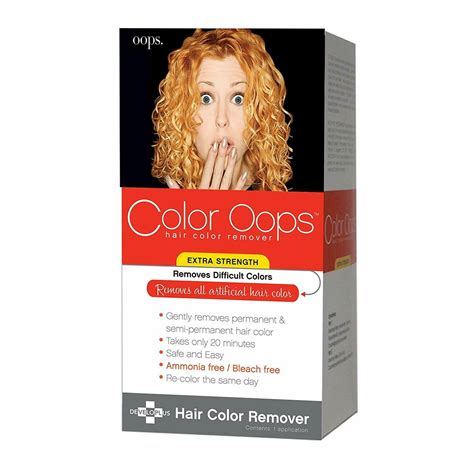 21 Popular Concept Oops Hair Color Remover