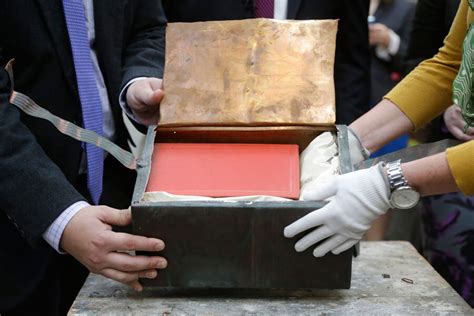 113 Year Old Boston Time Capsule Opened In Remarkably Good Condition