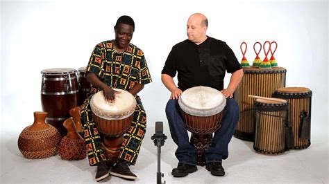 How To Play A Bass Sound On Djembe African Drums Youtube