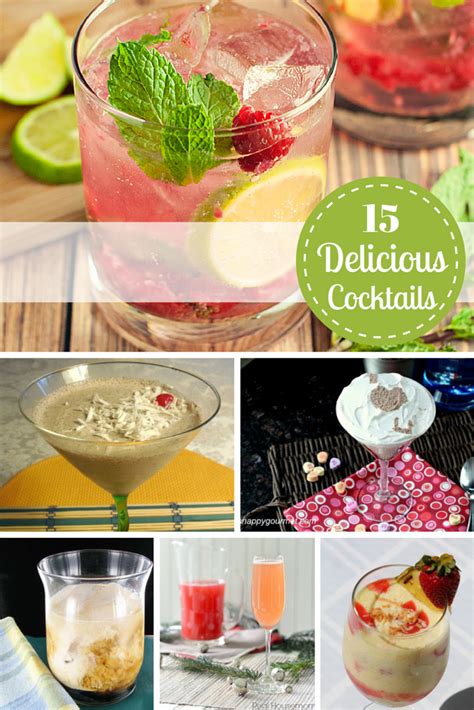 15 Delicious Cocktail Recipes