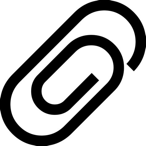 Paper Clip Svg Png Icon Free Download 423586 Onlinewebfontscom