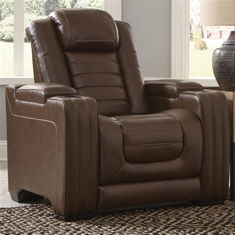 Signature Design By Ashley Backtrack Power Recliner With Adjustable
