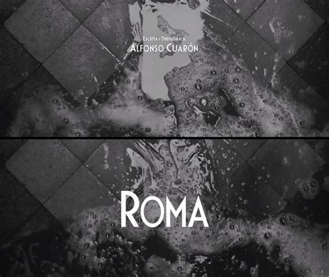 Roma 2018 Alfonso Cuarón Opening Credits Lady Pirate Pirate Woman