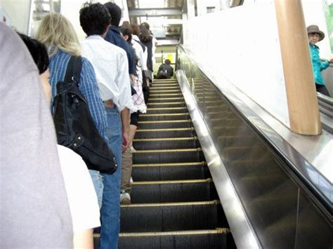 Japanese Escalator Etiquette Gowithguide