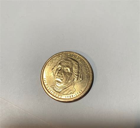 George Washington 1 Dollar Coin 1789 To 1797 Etsy