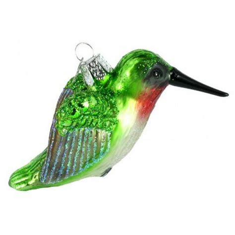 Old World Christmas Hummingbird Glass Blown Ornament