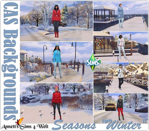Sims 4 Cas Background Seasons