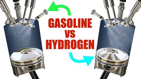 The Difference Between Gasoline And Hydrogen Engines Youtube