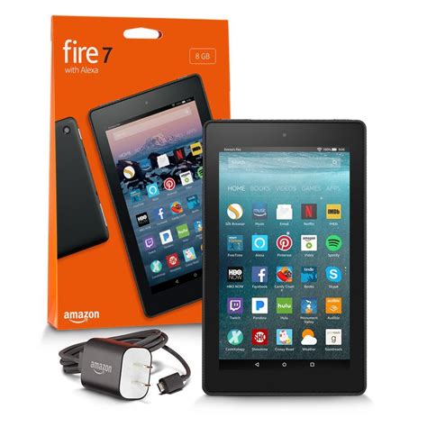 Amazon Fire 7th Gen Sr043kl 7 With Alexa 16gb Black Refurbished It