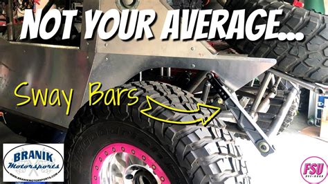 Off Road Sway Bars Branik Motorsports Youtube