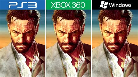 Max Payne 3 2012 Ps3 Vs Pc Vs Xbox 360 Which One Is Better Youtube