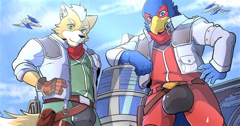 Falco Lombardi Star Fox Fox Mccloud スターフォックス凱旋 4 Pixiv