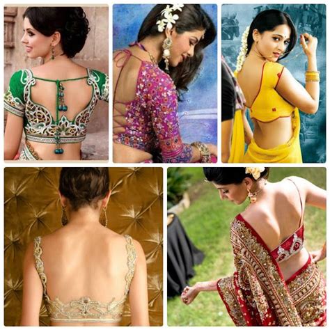 Modern Sri Lankan Saree Blouse Designs Blouse Back Neck Designs