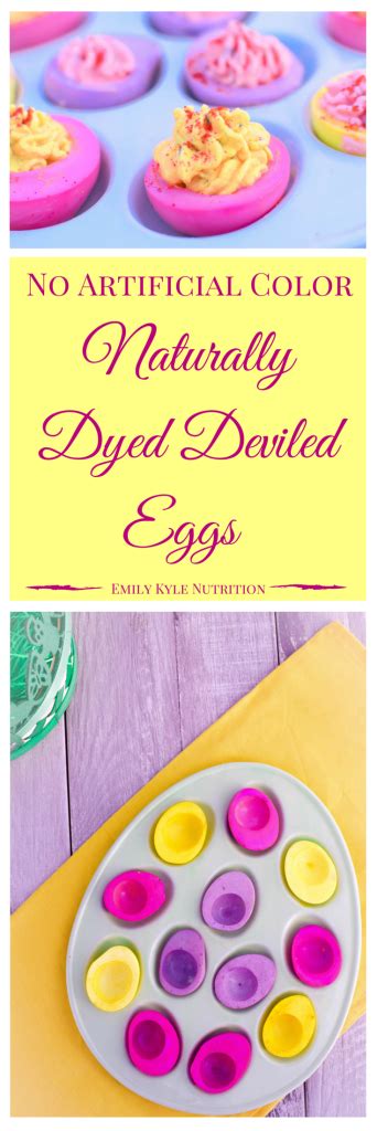 Naturally Dyed Deviled Eggs Recipe Dyed Deviled Eggs Deviled Eggs