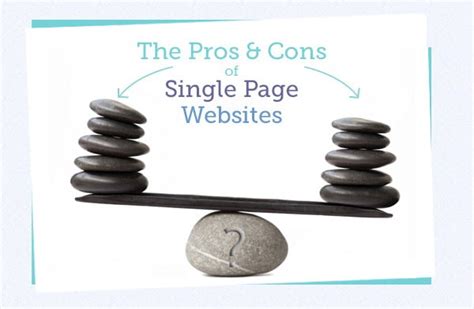 Pros And Cons Of Single Page Websites Blog One2create