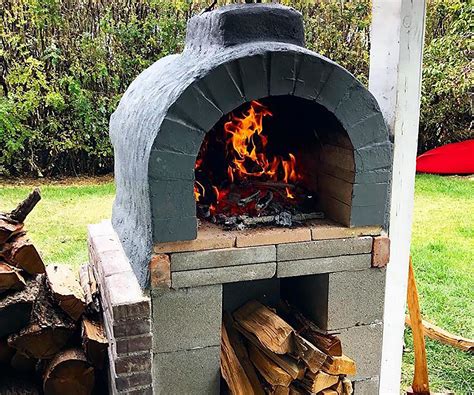 Backyard Woodfire Pizza Oven 10 Steps With Pictures Instructables
