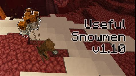 Ccs Useful Snowmen V114 Minecraft Data Pack