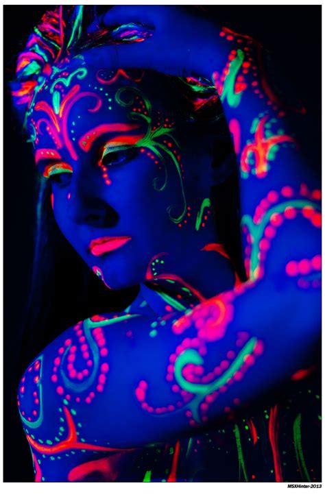 Blacklight Paint II By MSXHinter Deviantart Com On DeviantArt Body