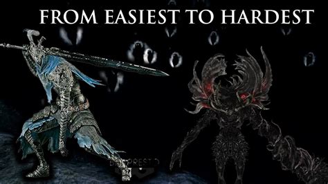Dark Souls 1 Bosses Ranked Easiest To Hardest Youtube