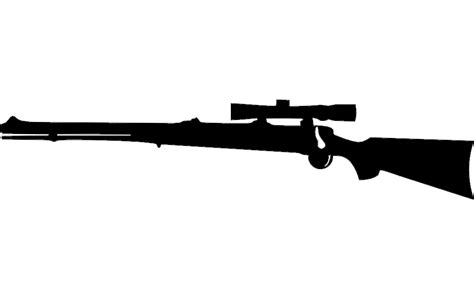 Download Rifle dxf File Free Download - 3axis.co