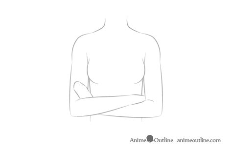 Anime Crossed Arms Trendy How To Draw Hands And Arms Line Art The Best Porn Website