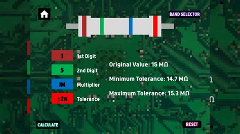 Resistor Color Code Calculator Play On Gdgames
