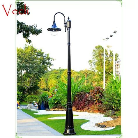 Jual Lampu Tiang Lampu Taman 1 Cabang Tinggi 2 Meter Indonesiashopee