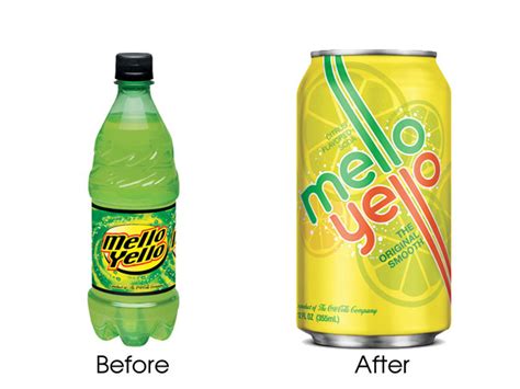 Mello Yello Packaging Of The World