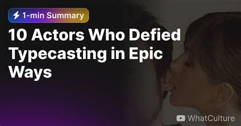 10 actors who defied typecasting in epic ways — eightify